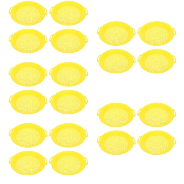 20 Pcs Toy Sand Sifter Beach Sand Toy Beach Toy Screen Outdoor Toys Sand Digging