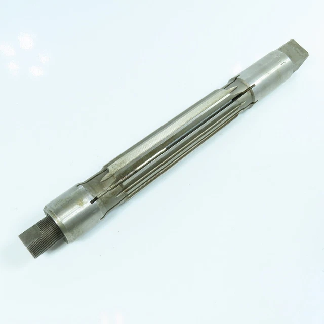 1-1/4" Adjustable Expansion Hand Reamer Straight 10 Flute 4-3/4" LOC
