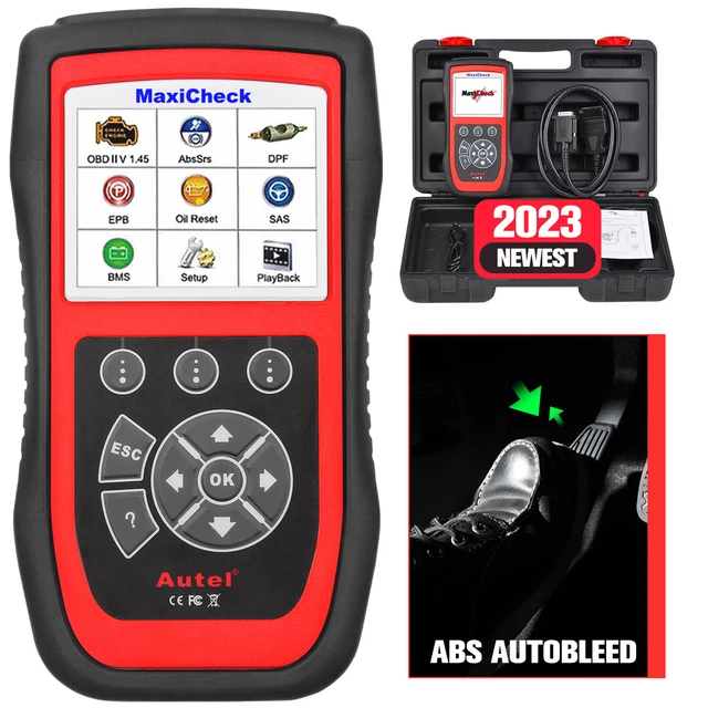 AUTEL MAXICHECK PRO ABS Brake Auto Bleeding OBD2 Scan Diagnostic Tool