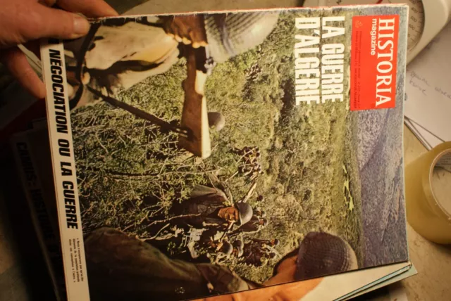Magazine n° 213 HISTORIA Spécial LA GUERRE D'ALGERIE-Jules TALLANDIER 01/1972