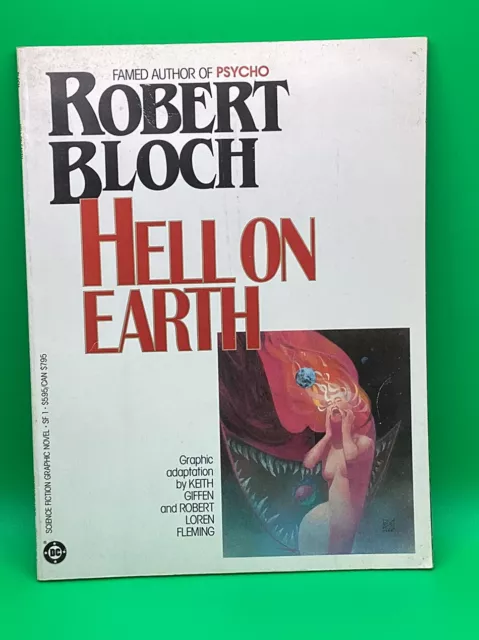 Hell on Earth Robert Bloch Vintage Graphic Novel TPB Prestige Comic Book DC 1985