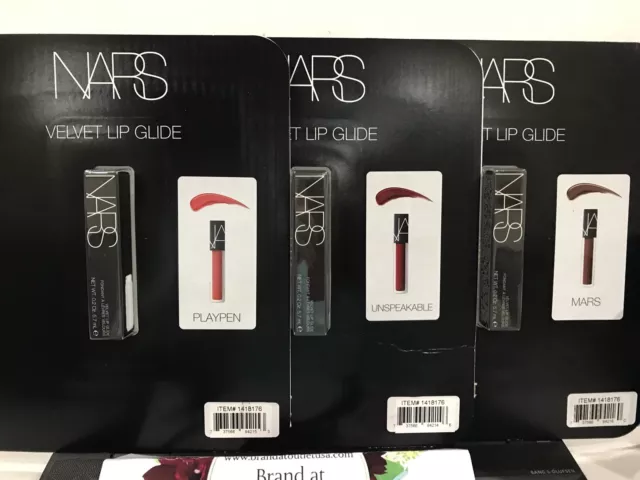 Nars Velvet Lip Glide Gloss Lipstick Long Lasting | Satin to semi matte | SEALED