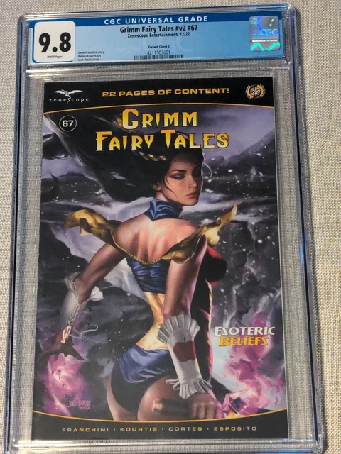CGC 9.8 Zenescope Grimm Fairy Tales # 67 Variant Cover C