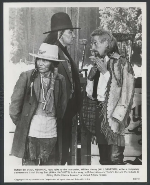Buffalo Bill And The Indians ’76 WILL SAMPSON FRAN KAQUITTS PAUL NEWMAN