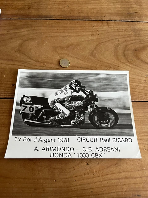 1978 Honda 1000 CBX ARIMONDO ADREANI 1st Silver Bowl Racing Motorcycle Photo N52