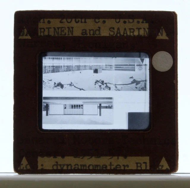 Eero Saarinen 35mm Esco Slide Photograph Warren Michigan General Motors 1951-57