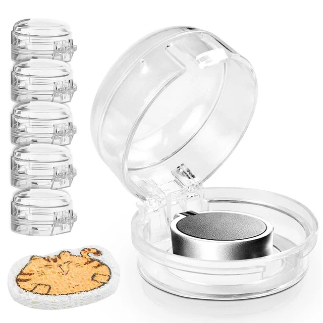 Clear Gas Stove Knob Covers - Thermostable and Easy to Clean (Child Proof Lock)