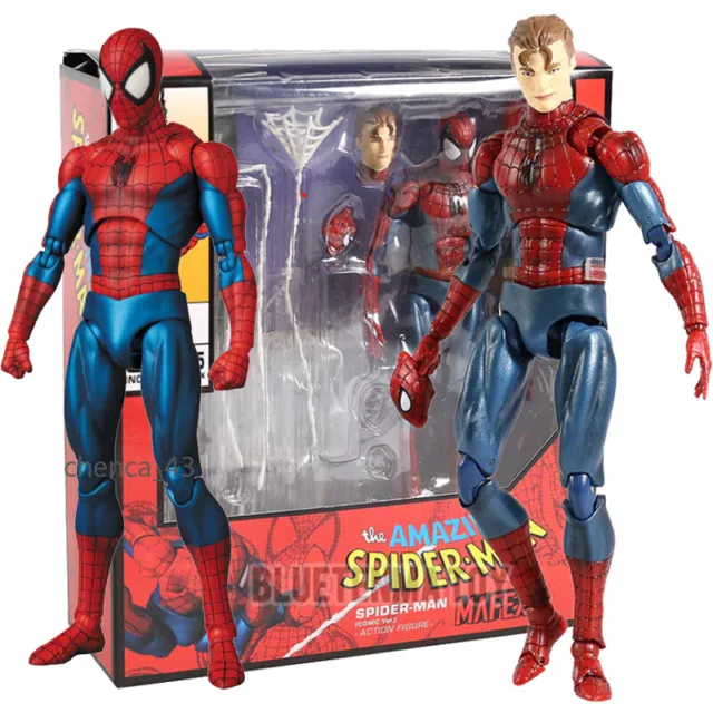 Marvel The Amazing Spider-Man Action Figure Box Set Comic Ver. New Mafex No.075