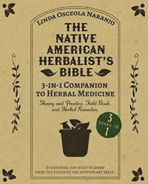 The Native American Herbalist’s Bible • 3-in-1 Companion to Herbal Medicine: