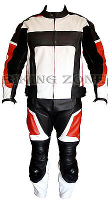 Speed Riders Fit Unisex Protezioni Moto/Motocicletta Giacca di pelle tuta &