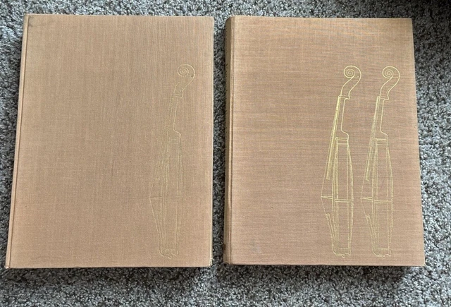 2-VOLUME SET ENCYCLOPEDIA of Violin-Makers by Karel Jalovec 1968