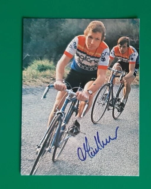 CYCLISME CARTE CYCLISTE ALAIN MESLET équipe GITANE CAMPAGNOLO 1976 EUR 4,49 - FR