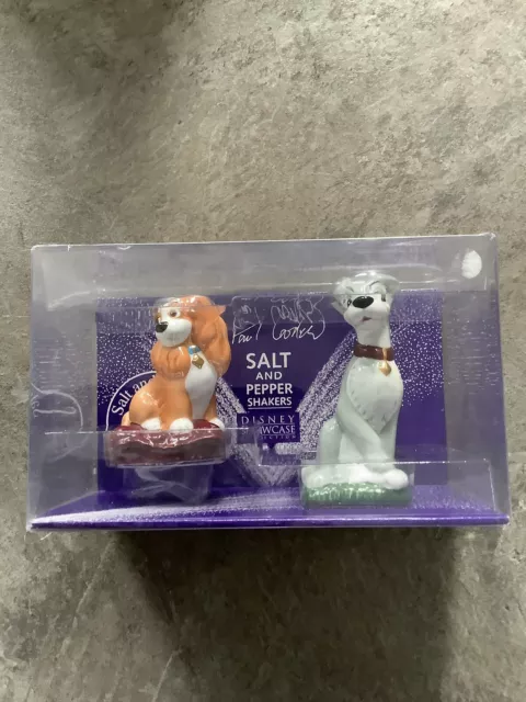 Cardew Disney Salt And Pepper Shakers Lady And The Tramp Set