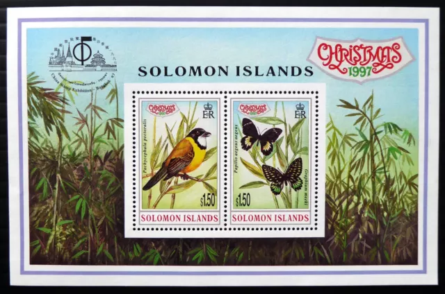 SOLOMON ISLANDS Wholesale 1997 Xmas M/Sheet MS902 U/M x 50 DZ421