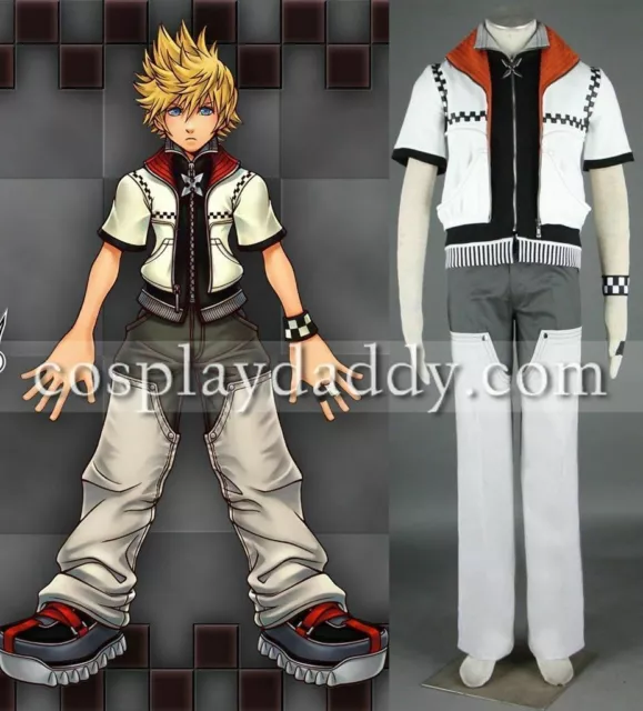 Kingdom Hearts Cosplay Costume - Roxas Outfit 1st #