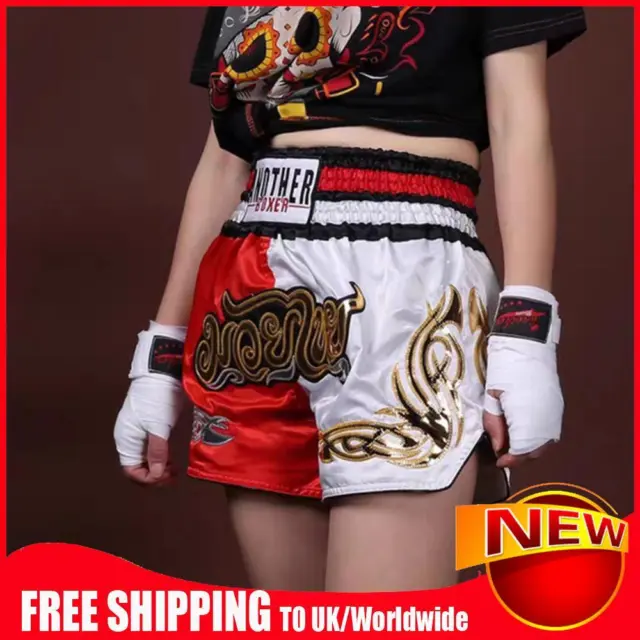 Boxing Training Trunks Tear Resistant Kickboxing Shorts Elastic Sports Equipment