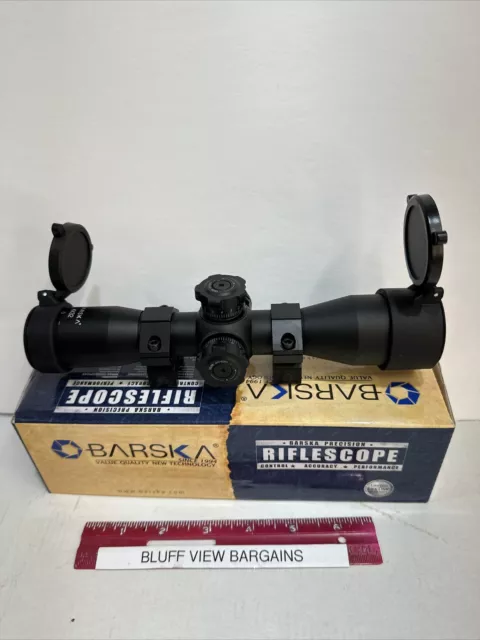 Barska 4x32 IR Rifle Scope w/ Illuminated Reticle NIB