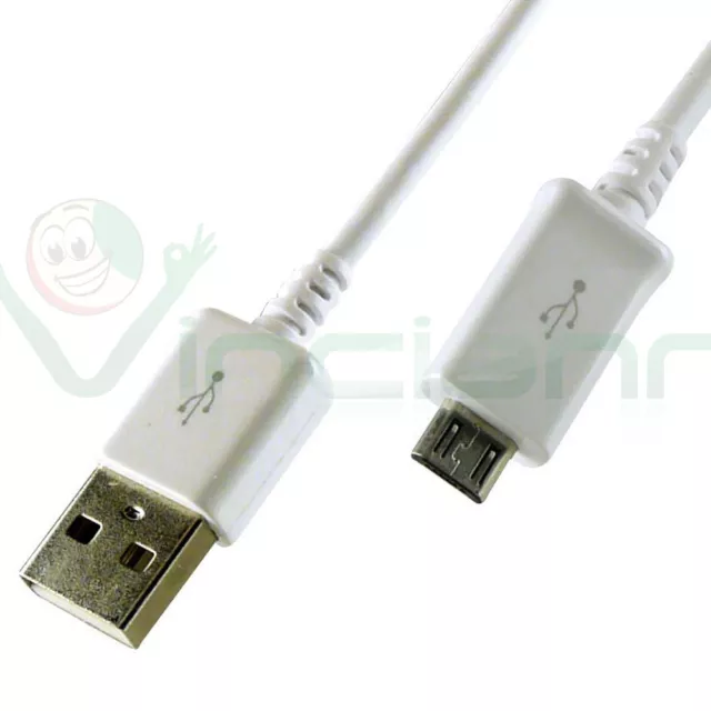 Cavo dati USB ORIGINALE SAMSUNG cavetto BIANCO pr LG Spirit H440 C70 Nth4