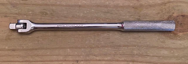SK Hand Tools 45152 3/8" Drive, 10" Chrome Breaker Bar - MADE IN USA