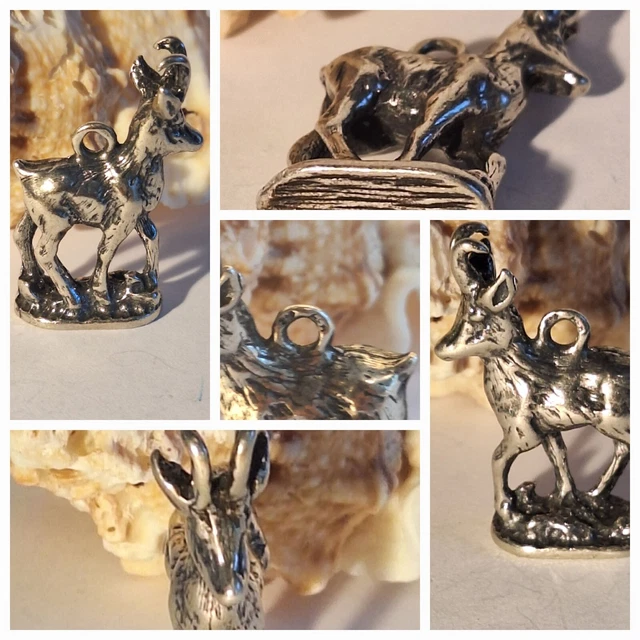 Antik Alter Anhänger Gemse 835 Silber Uhrenkette Uhrkette Charivari Art Deco Antik Alter Anhänger Gemse 835 Silber Uhrenkette Uhrkette Charivari Art Deco