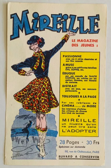 Buvard - MIREILLE Magazine des jeunes