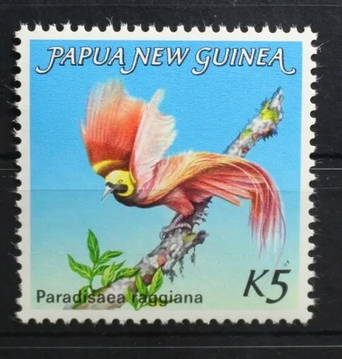 Papua Neuguinea 478 postfrisch Paradiesvogel #RW146