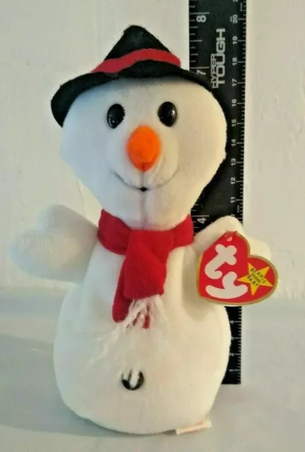 RETIRED 1996 Snowball Ty Beanie Baby 5th Generation 4201- TAG ERRORS