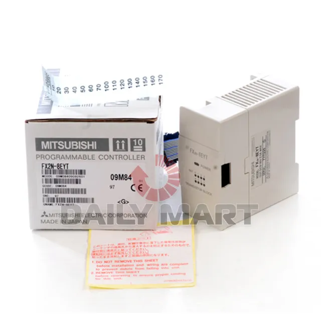 NEW Mitsubishi FX2N-8EYT Compact PLC Transistor Block Programmable Controllers