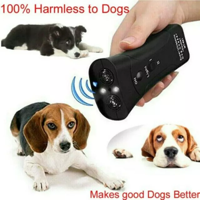 Pet Gentle Ultrasonic Anti-Bell Anti Dog Barking Hundetraining Anti-Bark Safe DE 2