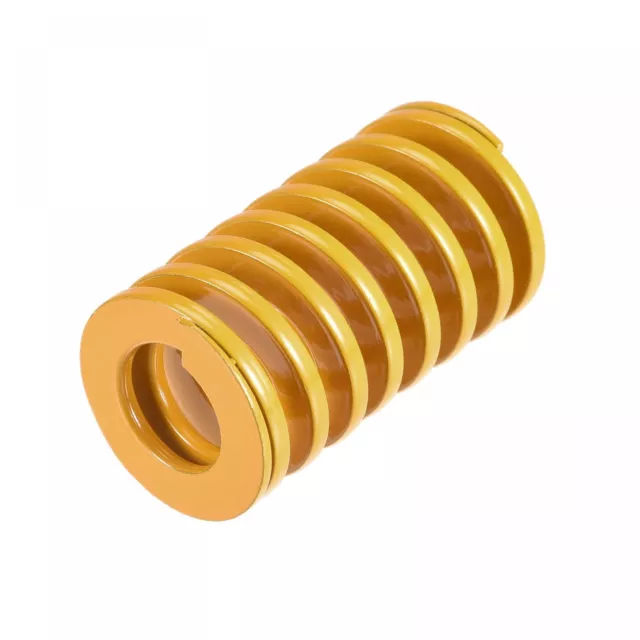 Spring 22mm OD 40mm Long Spiral Stamping Light Compression 3D Printer Yellow