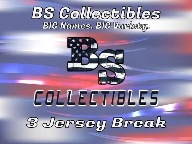 (Thu) BS Collectibles 3 Jersey Break NEW ENGLAND PATRIOTS