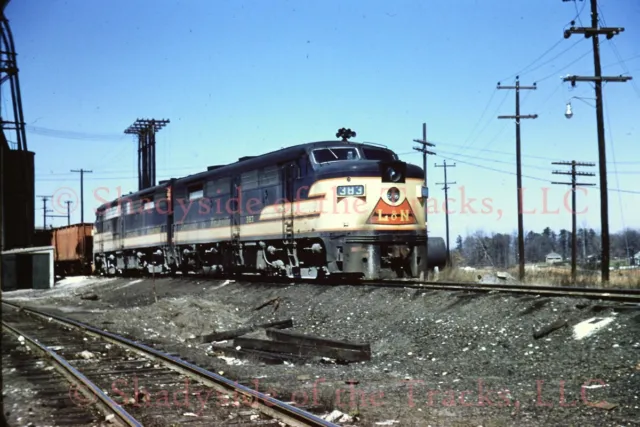 Louisville & Nashville L&N ALCO FPA2 Diesel Loco #383 Orig Slide Atlanta 1957