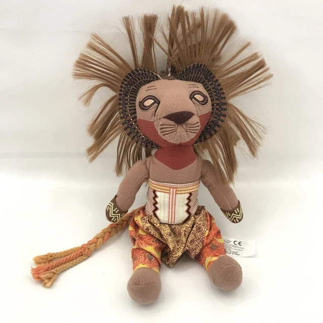 DISNEY SIMBA THE Lion King Broadway Musical Collectable Soft Toy Plush