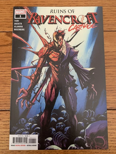 Marvel Ruins Of Ravencroft: Carnage #1 First 1st Cortland Kasady