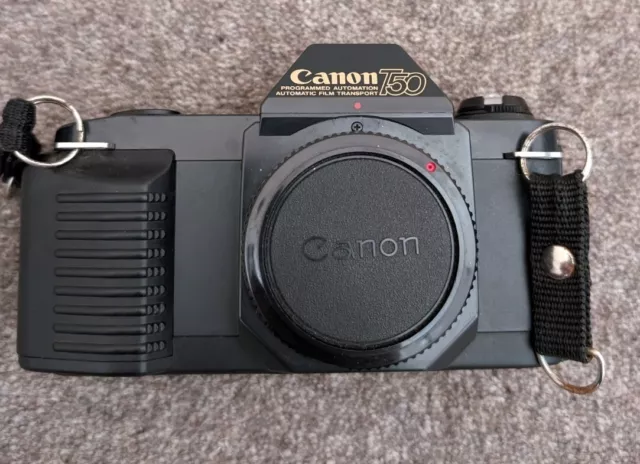 Canon T50 35mm SLR film camera - Working - Body Only