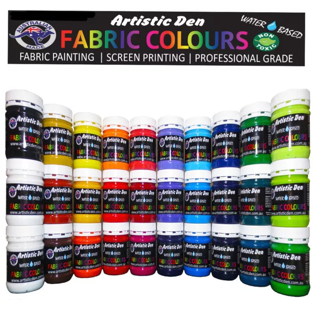 Professional Fabric Paint Textile Screen Printing Ink 250ml Permaset Compatible