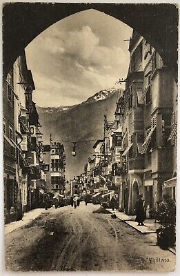 Cartolina Vipiteno Bolzano Trentino Alto-Adige corso animata paesaggistica T1 