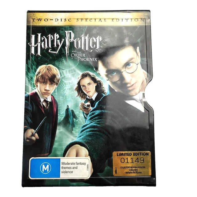 HARRY POTTER AND The Order Of The Phoenix DVD Steelbook Rare OOP Like ...