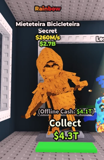 Steal A Brainrot - Mieteteira Bicicleteira (1 Pezzo) Per Roblox