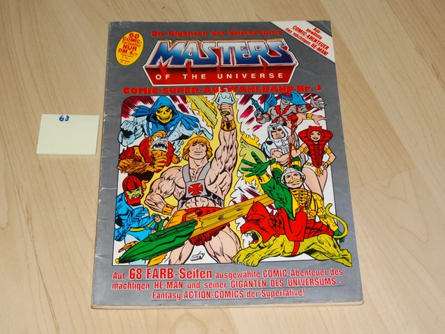 MASTERS OF THE Universe, Comic-Super Auswahlband, Nr. 1, Interpart, Z2 ...