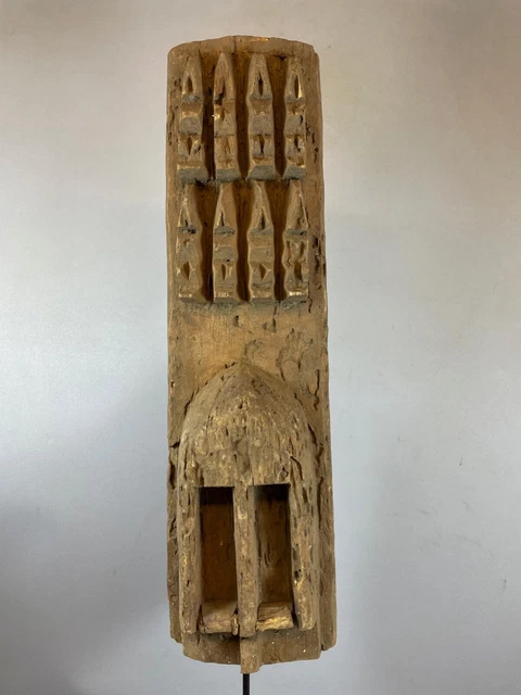 230442 - Old African Dogon Ancient On Stilts Mask - Mali.