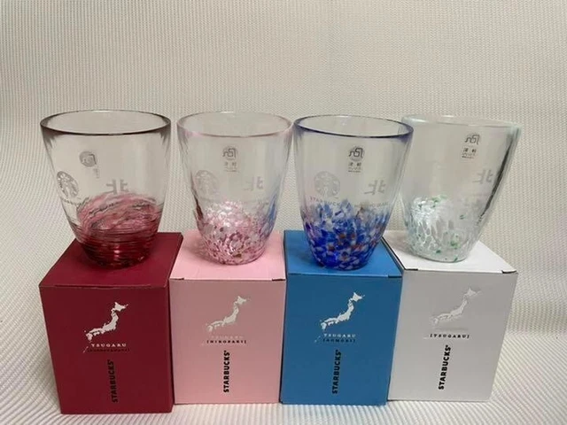 Jimoto STARBUCKS JIMOTO MADE Aomori Tsugaru Biidoro 4-color Complete Set 8.9 ...