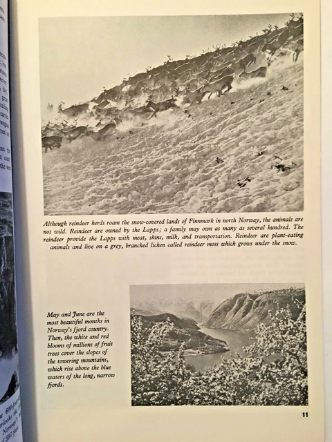 NORWAY in Pictures - Visual Geography Series: 1969 Softcover 2