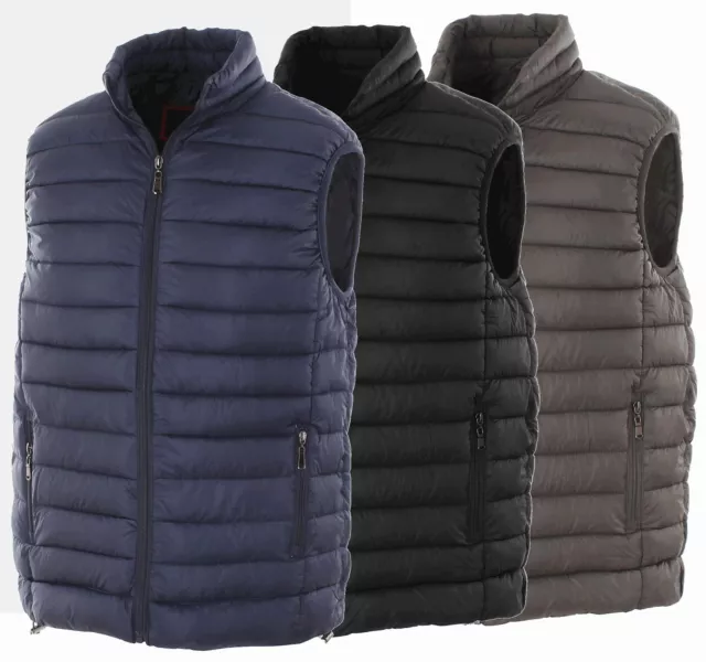 Smanicato Uomo Slim fit Piumino 100 Grammi Giacca Leggera Primaverile Estiva