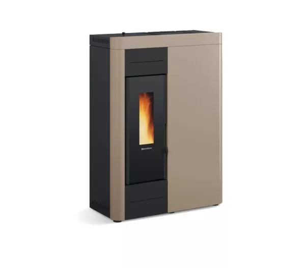 Extraflame Virna Hydro Taupe Thermo Poêle La PELLET14.5 Kw Adapté Pour 415 m3