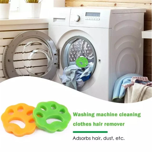 2-4pcs Reusable Washing Machine Hair Remover Pet Fur Lint Catcher Filtering Ball