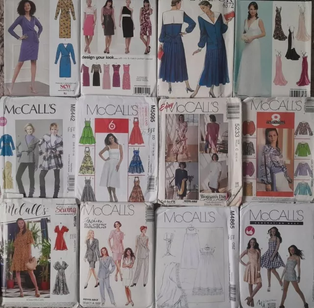 1 x New Look Sewing Pattern - choose from 11 Assorted Patterns. C