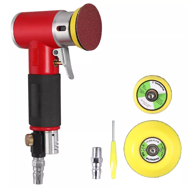 1/4" Mini Air Sander Pneumatic Polisher Car Grinding Machine Auto Body Work