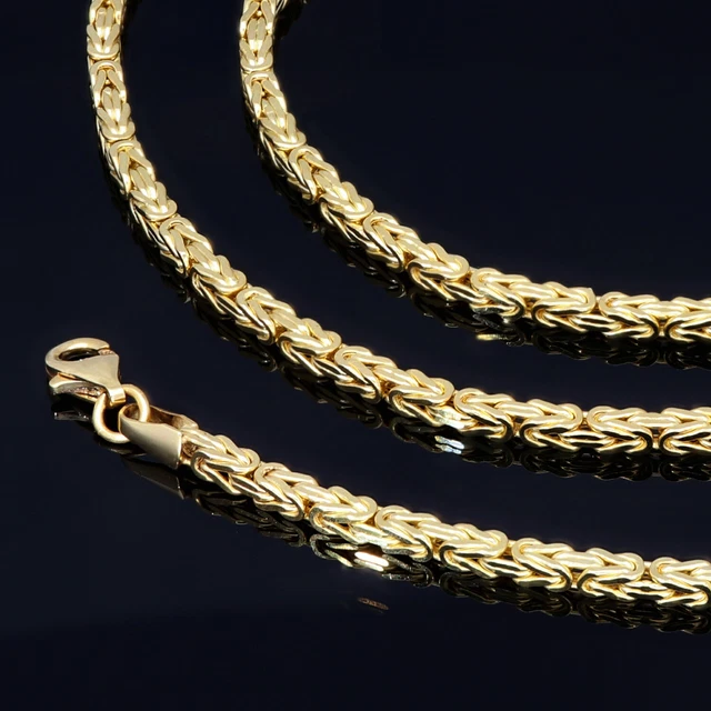 KÖNIGSKETTE 585 14K Echt Gold 60cm 1,9mm NEUWERTIG GESCHENK IDEE