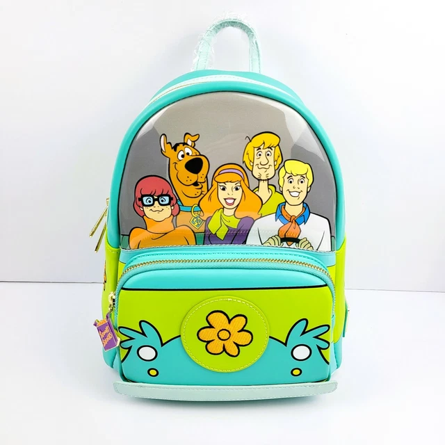 Loungefly Scooby-Doo! Mystery Machine Mini Backpack 1960s Psychedelic Van Shaggy Loungefly Scooby-Doo! Mystery Machine Mini Backpack 1960s Psychedelic Van Shaggy